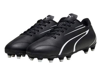 Tenis de Fútbol PUMA Vitoria Negro y Blanco para Niño