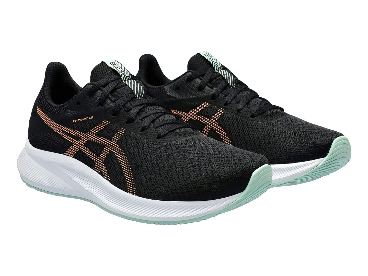Tenis ASICS Patriot 13 Negro para Mujer
