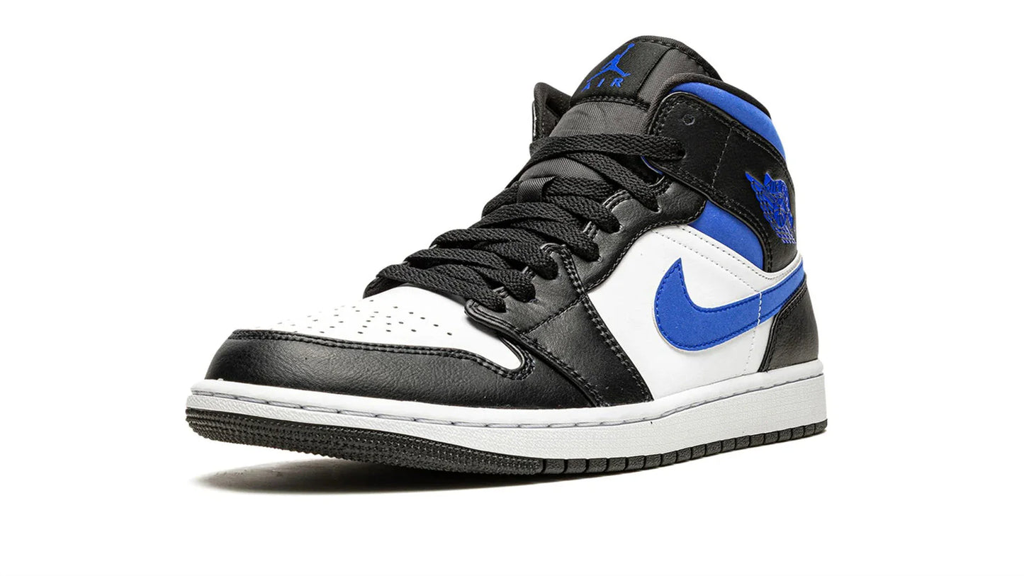 Air Jordan 1 Mid Racer Blue Black White