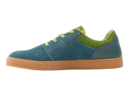Tenis DC Shoes Crisis 2 Verde y Gum para Hombre