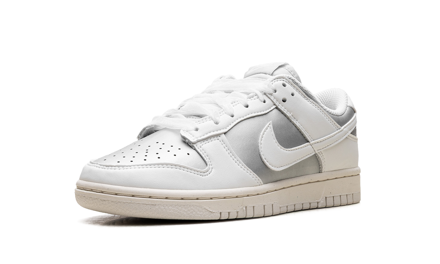 Dunk Low Next Nature WMNS"Sheer Lace Pack - Metallic Platinum" IB7311 001