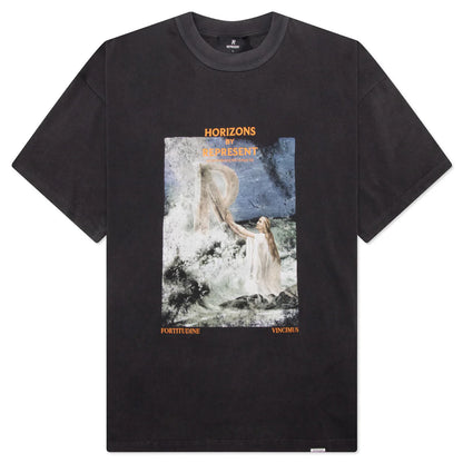 Higher Truth T Shirt Aged Black