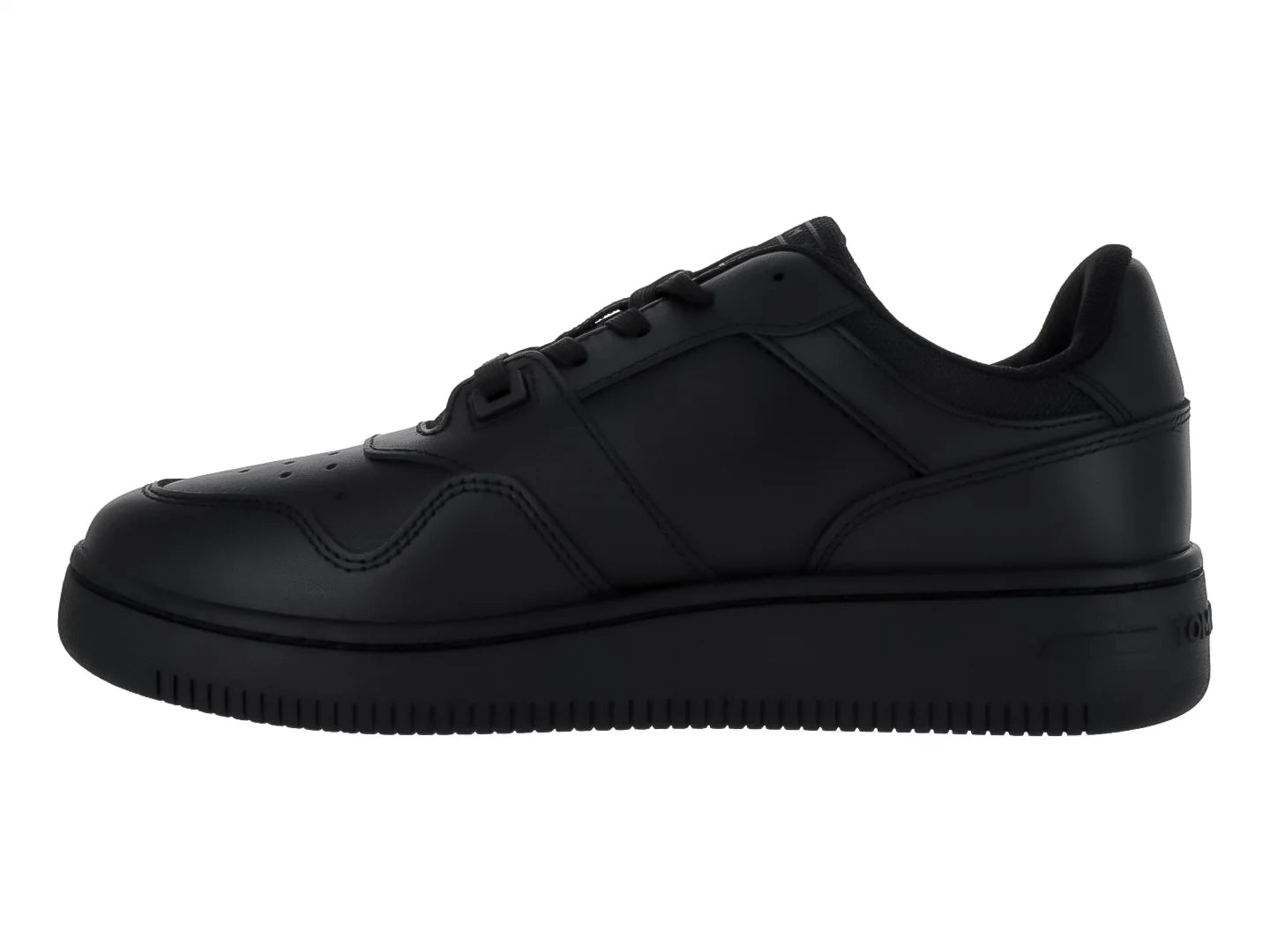 Tenis Tommy Hilfiger Retro Basket Negro para Mujer