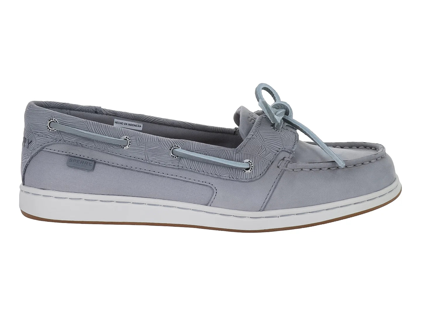 Mocasines Sperry Top Sider Gris para Mujer