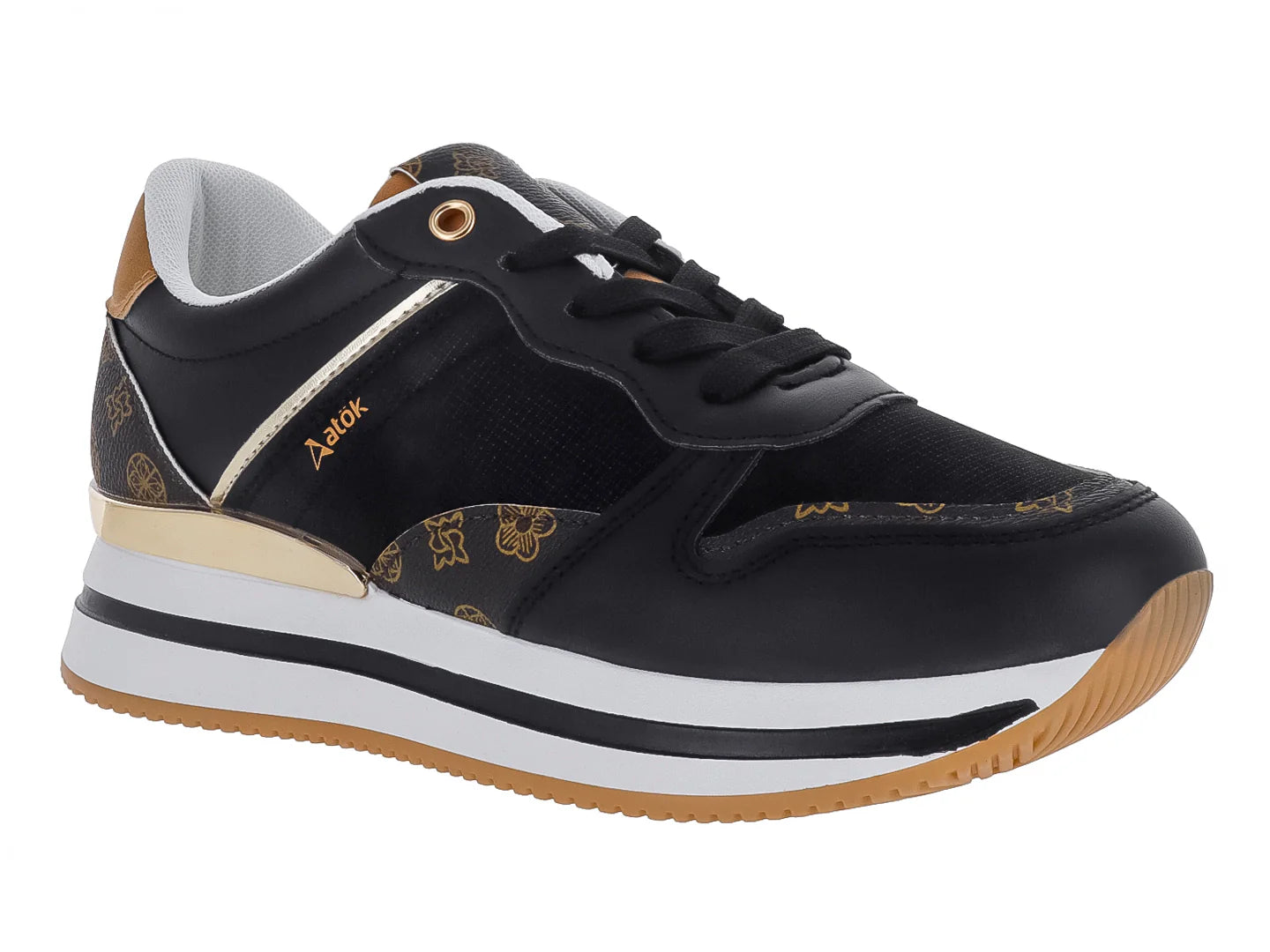 Tenis ATOK Negro para Mujer