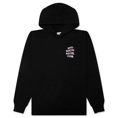 Cancelled Hand Painted Hoodie Black