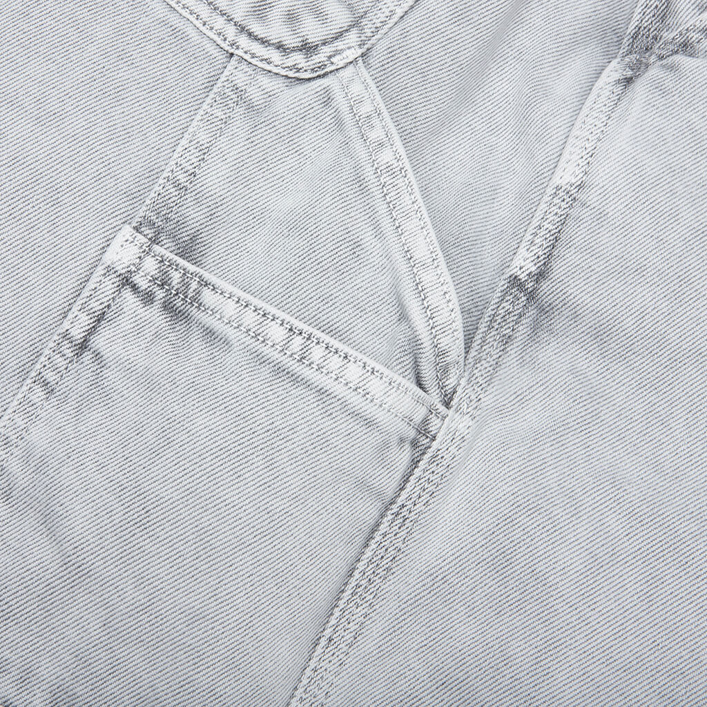 OG Single Knee Short Black Chalk Wash
