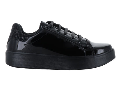 Tenis Andrax Negros con Plataforma para Mujer