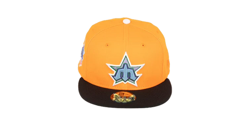New Era 59Fifty Seattle Mariners 1979 All Star Game "Kid's Classics Pt. 1" Fitted Hat - Orange/Black