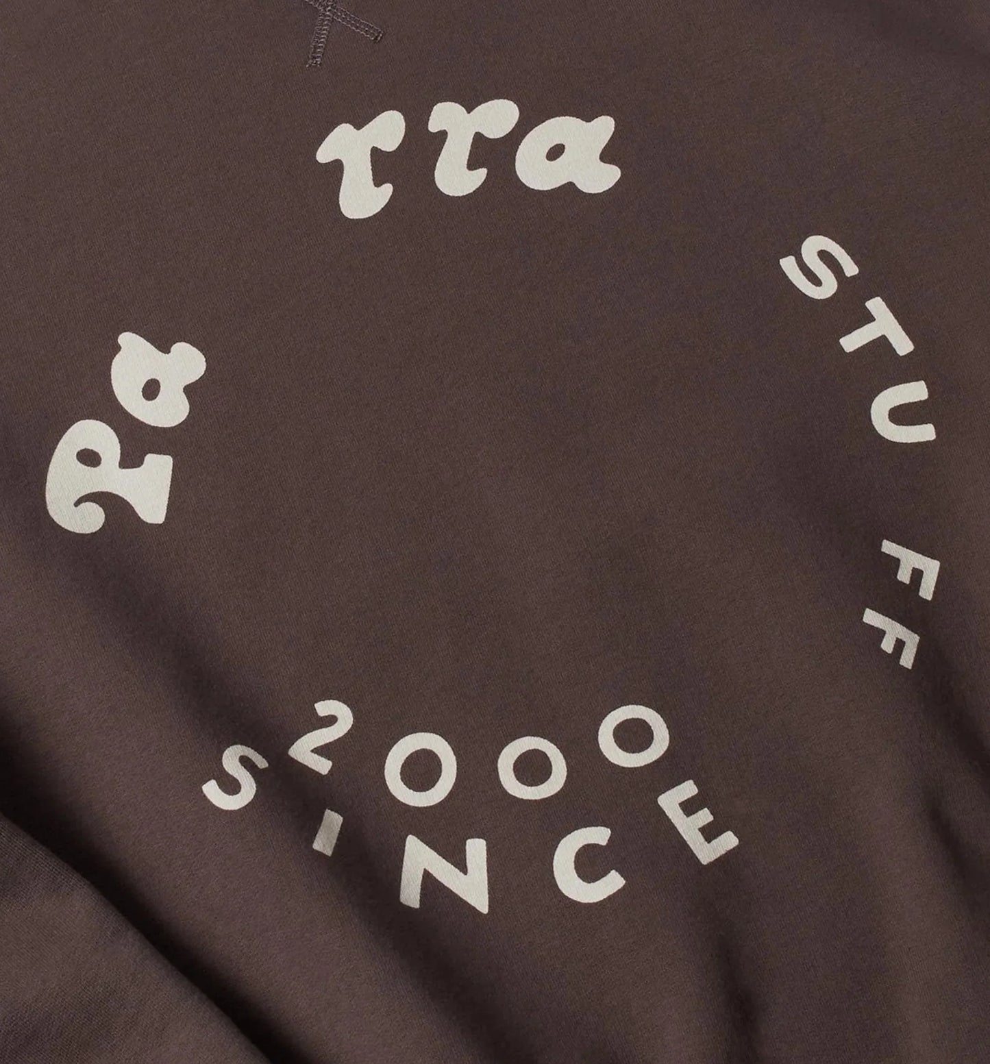 Gasoline Mens Crewneck Brown