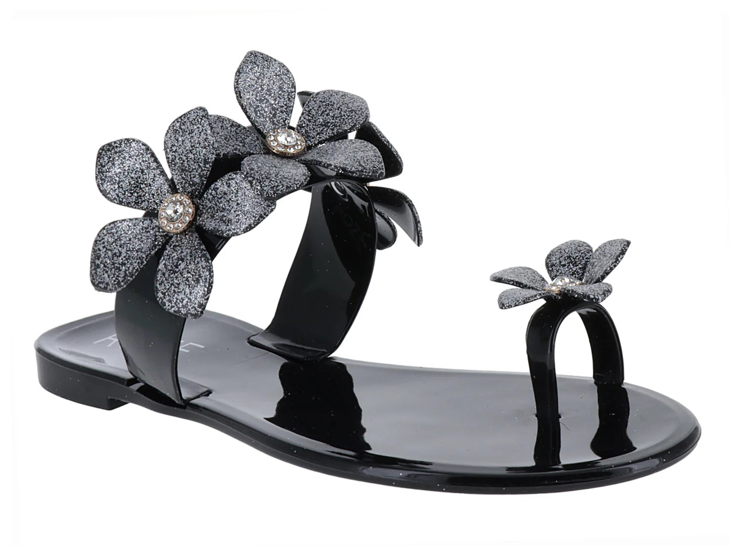 Sandalias ROZE Negro para Mujer