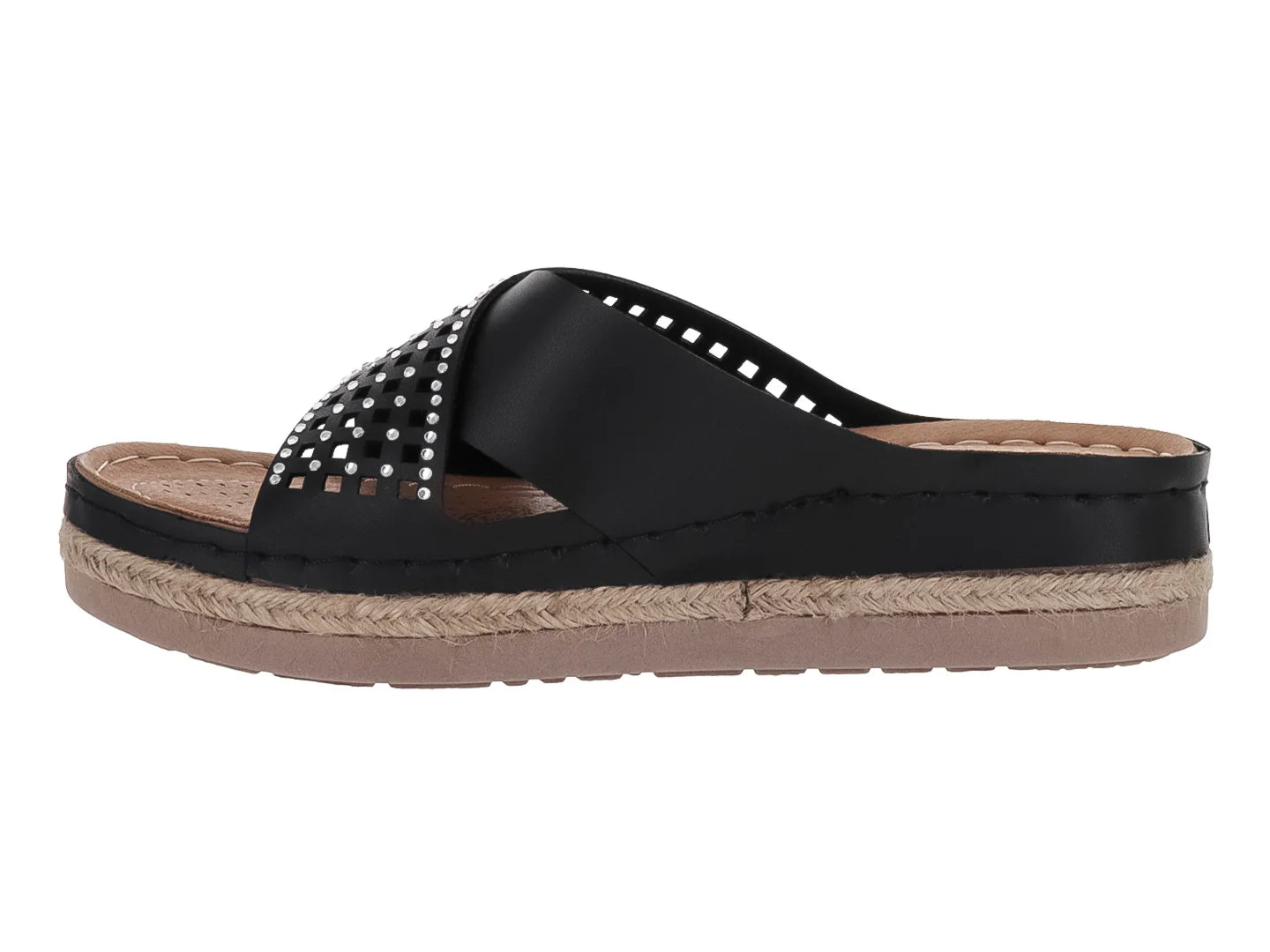 Sandalias Flexmas Negro para Mujer