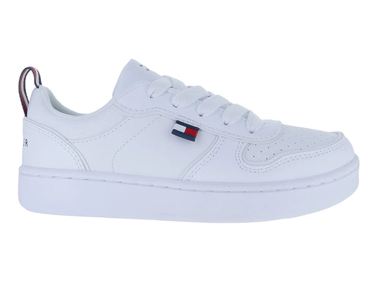 Tenis Tommy Hilfiger Cade Court Low Blancos para Niño