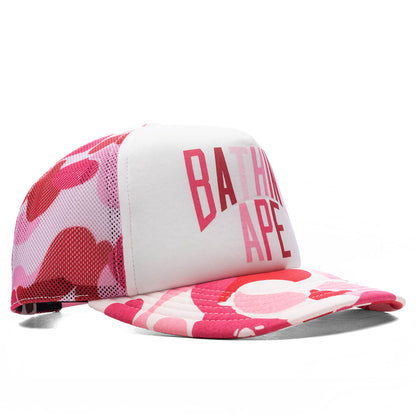 ABC Camo NYC Logo Mesh Cap Pink