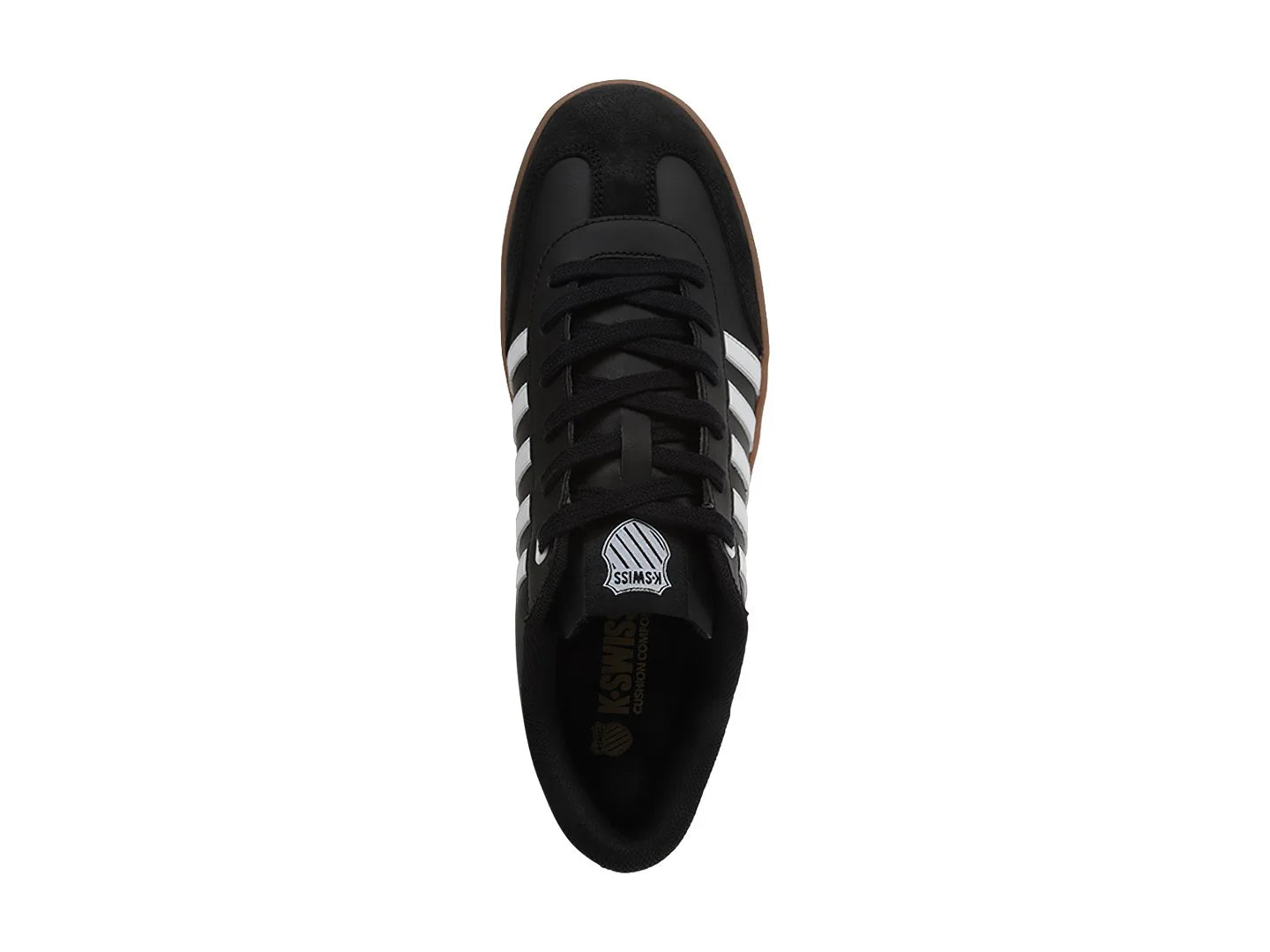 Tenis K Swiss Francis Court Negro y Blanco para Hombre