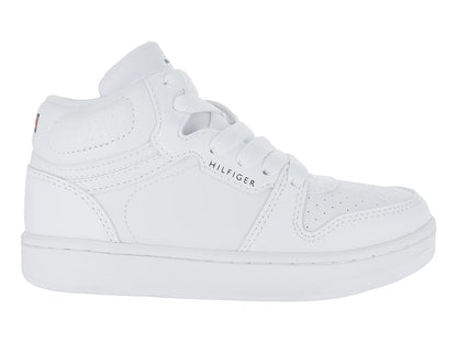 Tenis Tommy Hilfiger Cade Court Mid Blancos para Niño