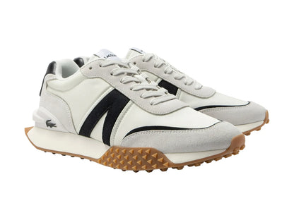 Tenis Lacoste L Spin Deluxe Blancos y Negros para Hombre