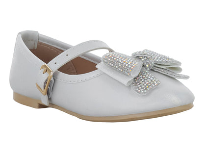 Zapatos Planos 4EVER Plata para Niña