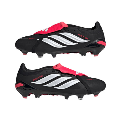 adidas Predator Pro Fold Over Tongue FG Firm Groun Mens Soccer Cleats Black White