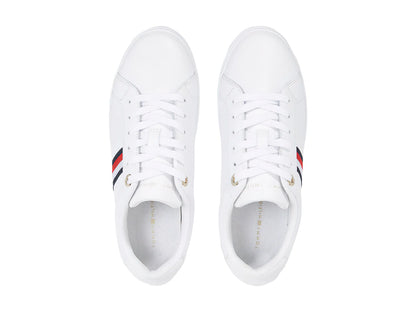 Tenis Tommy Hilfiger Essential Stripes Blanco para Mujer