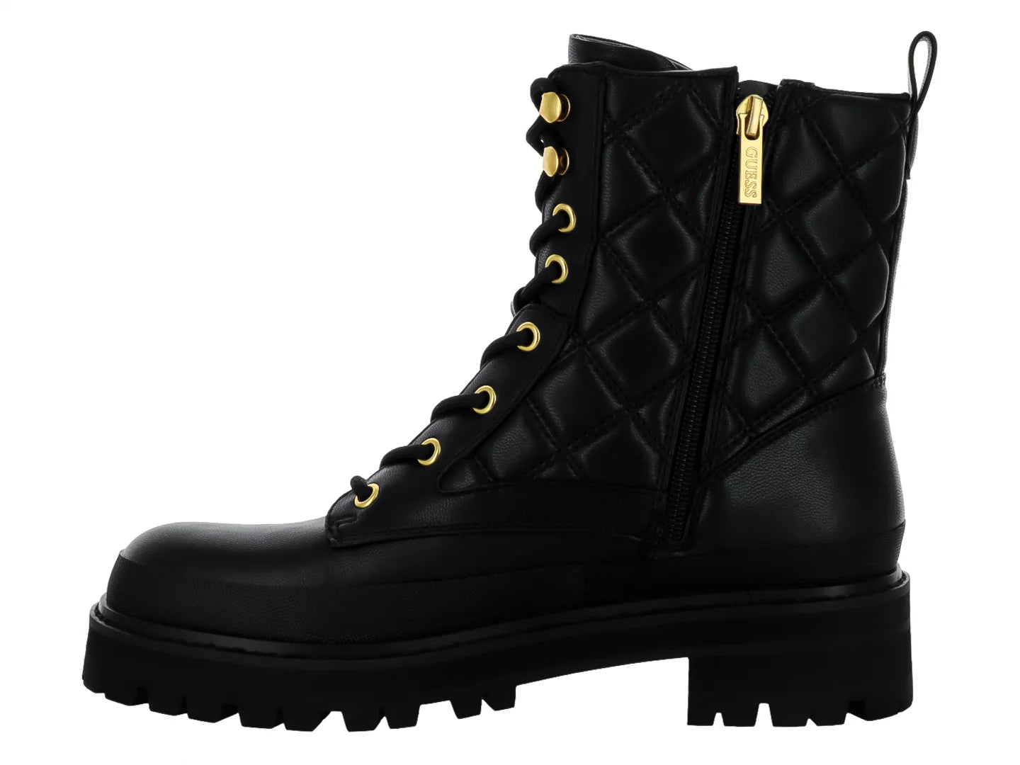 Botas Combat Guess Color Negro para Mujer