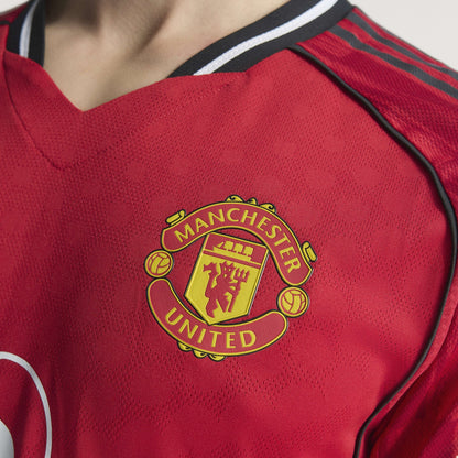 adidas Manchester United Home Authentic Mens Soccer Jersey 25 26 Red