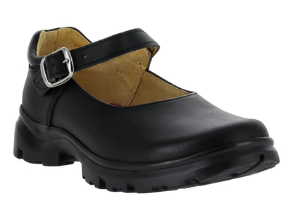 Zapatos I M EXENTO de Piel Negro para Niña