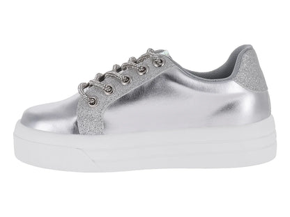 Tenis Divitas Plata para Niña