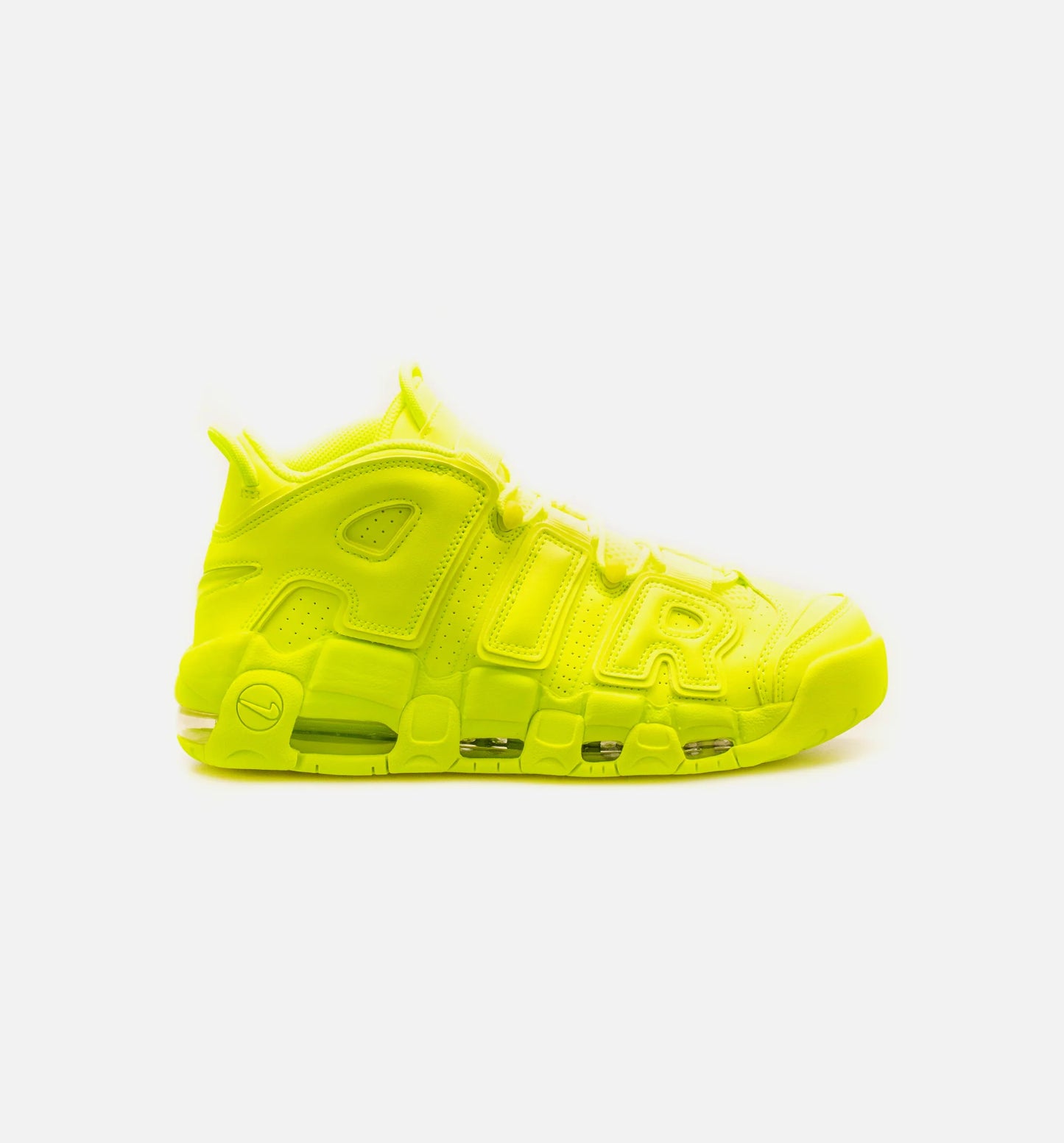 Air More Uptempo Volt Mens Lifestyle Shoes Yellow