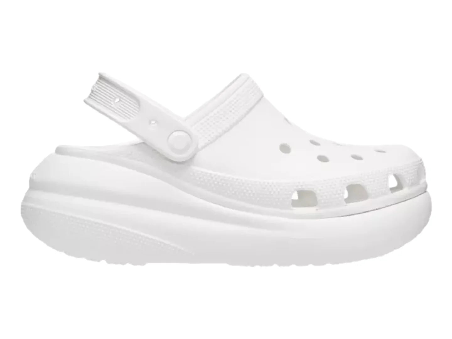 Sandalias Crocs Crush Clog Blancas para Mujer