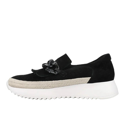 Qerene Perforated Slip On Sneakers