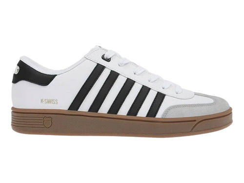 Tenis K SWISS Francis Court Blanco y Negro para Mujer