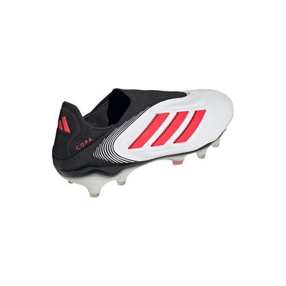 adidas Copa Pure 3 Elite Laceless FG Mens Soccer Cleats White Red Black