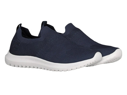 Tenis Charly Slip on Azul Marino y Blanco para Hombre