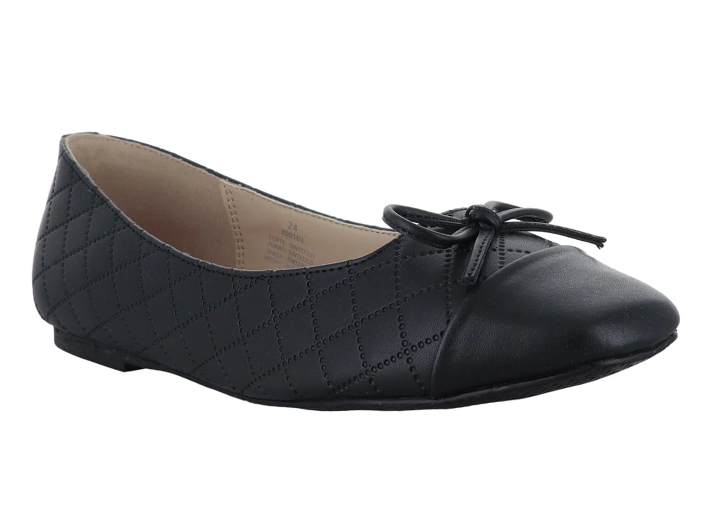 Zapatos Ballerinas Donova Negros para Mujer