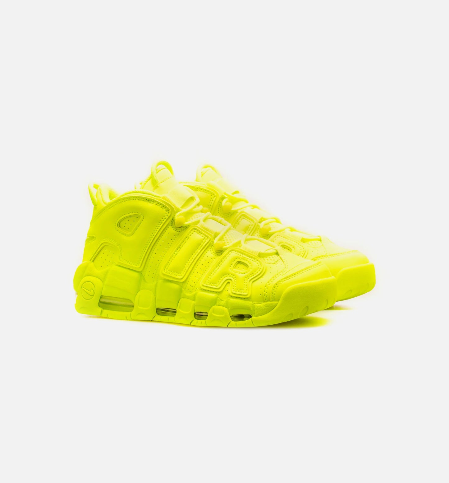 Air More Uptempo Volt Mens Lifestyle Shoes Yellow