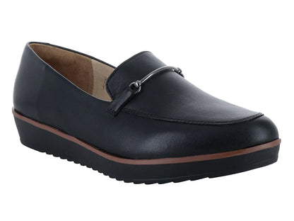 Zapatos Planos Loafer Vicenza Negro para Mujer