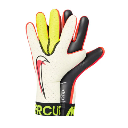 Nike Mercurial Touch Elite Goalkeeper Gloves White Volt Bright Crimson