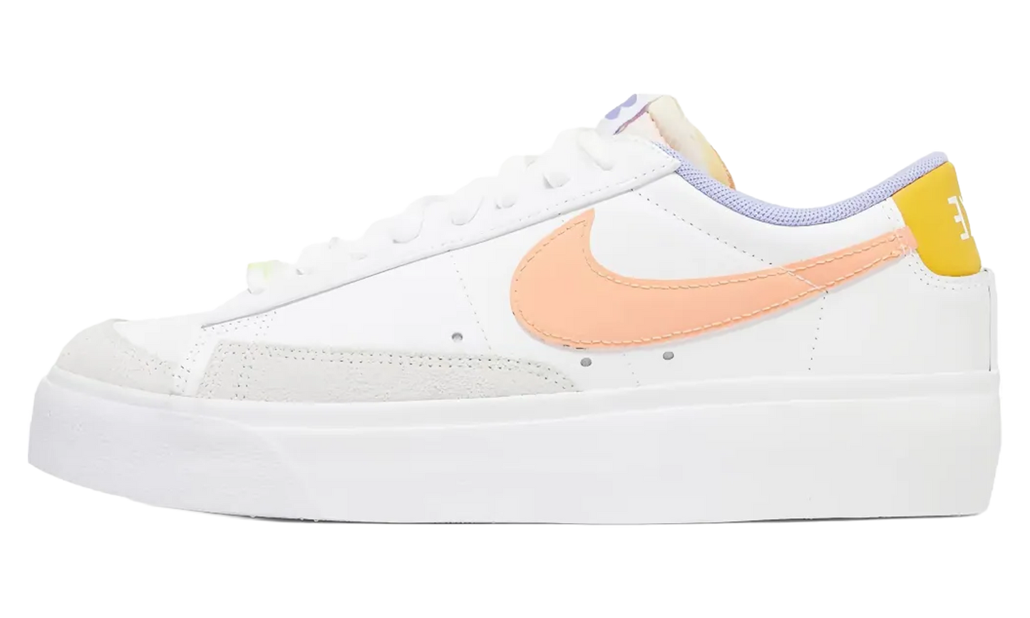 BLAZER LOW PLATFORM WMNS"PEACH CREAM LIGHT THISTLE" DX3719 100
