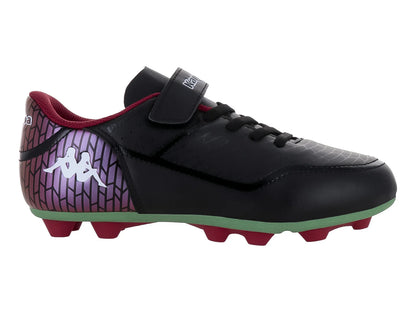 Tenis de Fútbol Kappa Kombat Player Negro y Verde para Niño