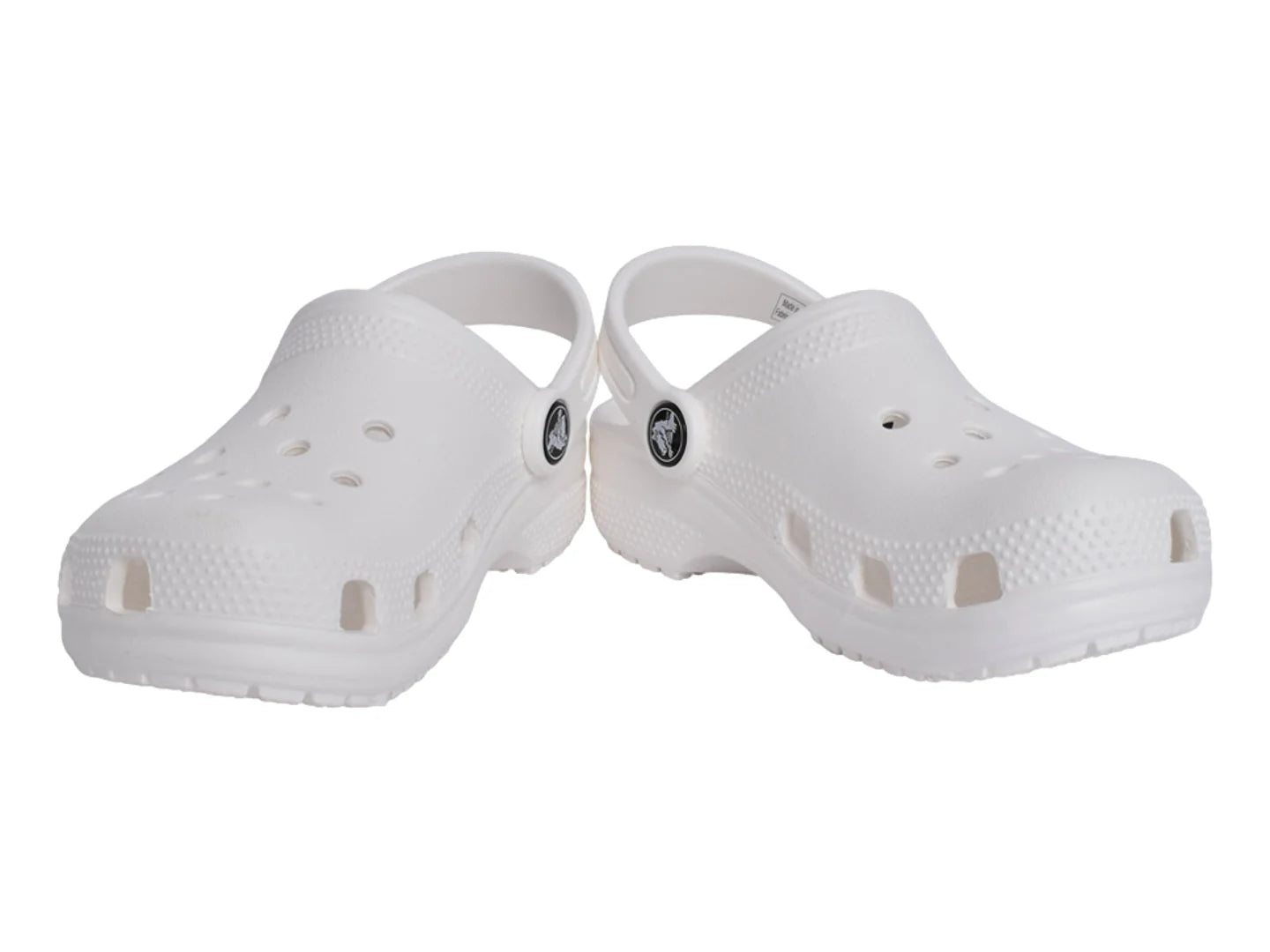 Zuecos Crocs Classic Clog Blancos para Niño
