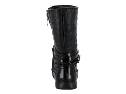 Botas Tropicana de Charol Negro para Niña
