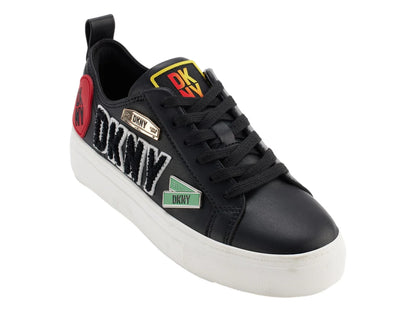 Tenis DKNY Coreen City Signs Negro para Mujer