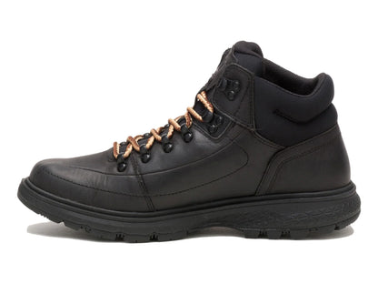 Botas Caterpillar de Piel Negro para Hombre