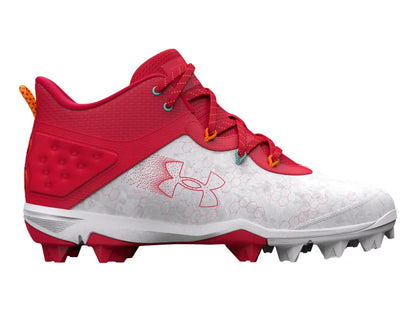 Tenis Under Armour Harper 8 Mid RM Rojo para Hombre