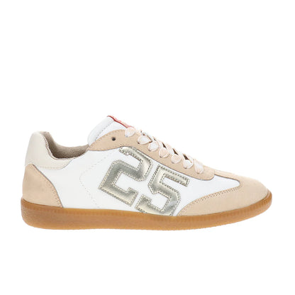 Retro 25 Metallic Lace Up Sneakers