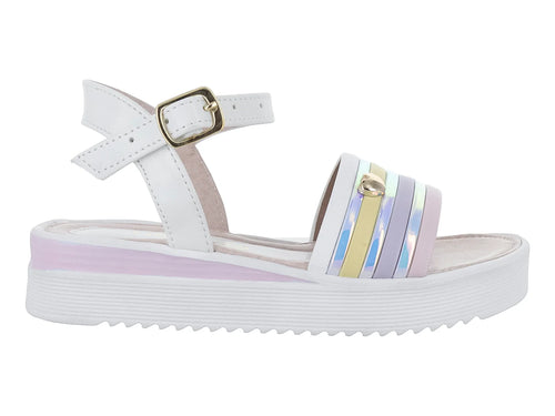 Sandalias Viris Toronto Blanco para Niña