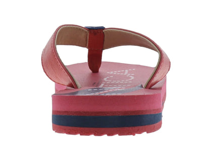 Sandalias Nautica Rojo para Mujer