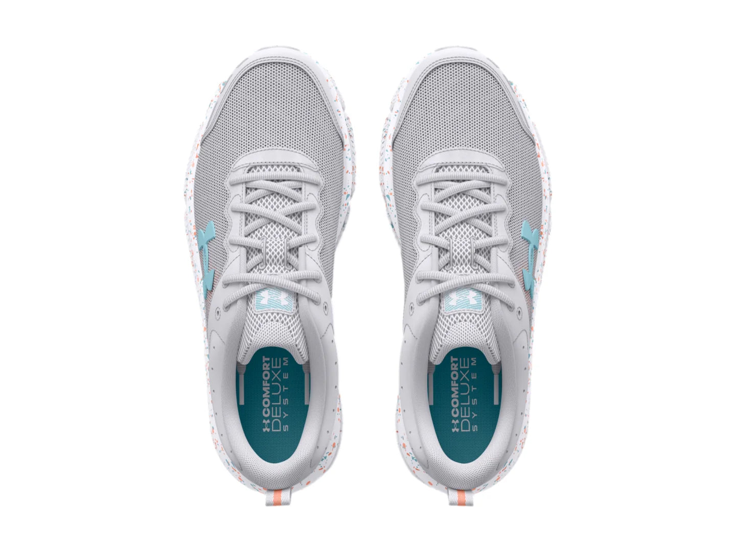 Tenis Under Armour Charged Assert 10 Gris para Mujer