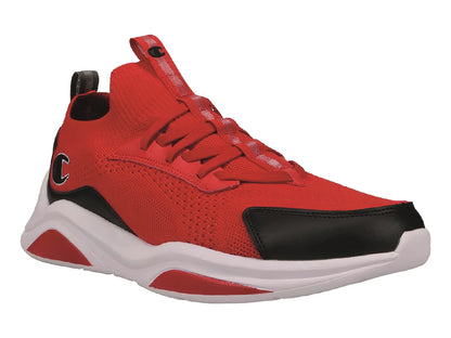 Tenis Champion Laces Rojo y Negro para Hombre
